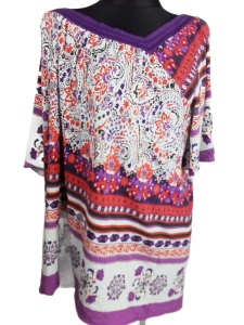 Bluzka włoska Attazione rozmiar 50 wiskoza 