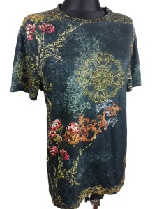 Bluzka letnia we włoskie wzory River Island rozmiar 38