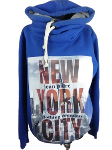 Bluza bawełniana z kapturem New York rozmiar 42 44 