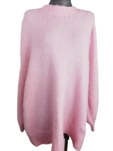 Sweter moherowy różowy F&F rozmiar 54 56 