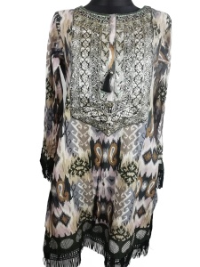 Piękna sukienka Bollywood Mushtaq rozmiar 38