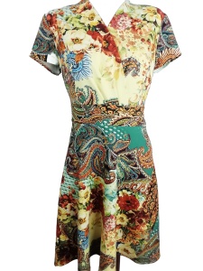 Piękna długa sukienka koktajlowa Favon rozmiar 40