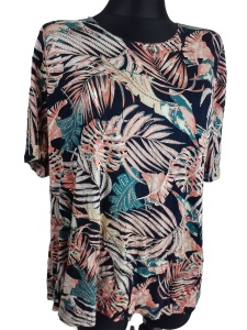 Bluzka letnia z wiskozy rozmiar 48