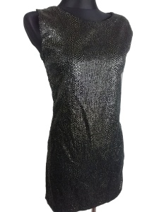 Sukienka włoska złota na wesele Sylwestra rozmiar 38