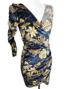 Piękna sukienka aksamit Hanless rozmiar 36