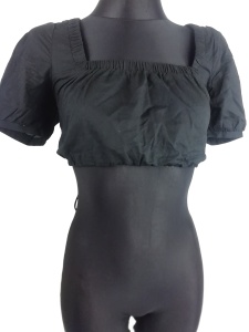 Bluzka bawełniana top H&M Divided rozmiar 34
