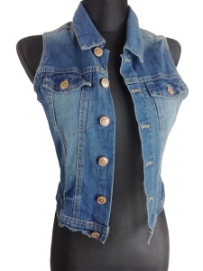 Kamizelka jeans damska House rozmiar 36