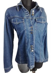 Kurtka katana jeans damska rozmiar 42