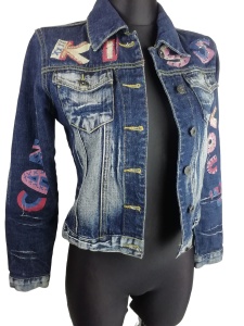Kurtka katana jeans damska Park Fash rozmiar 36