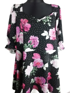 Sukienka letnia w kwiaty Yours rozmiar 50 52 