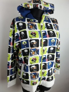 Bluza hiphopowa rozmiar 42 z kapturem 