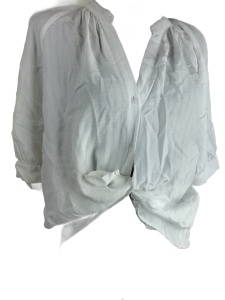 Bluzka biała letnia z wiskozy H&M rozmiar 42 44 