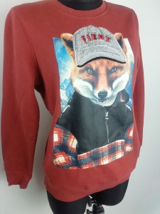 Bluza z lisem od C&A rozmiar 36-38 