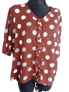 Bluzka letnia w groszki Primark rozmiar 44