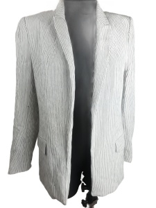 Marynarka bawełniana letnia damska H&M rozmiar 34 36 