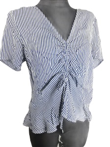 Bluzka letnia w paski H&M rozmiar 36 