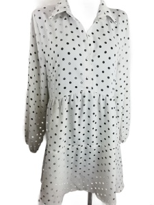 Sukienka letnia w groszki Missguided rozmiar 40