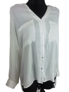 Bluzka letnia biała H&M rozmiar 40 