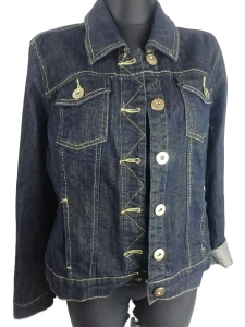 Kurtka katana jeans damska Drassbarn rozmiar 40