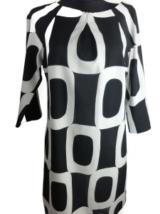 Sukienka we wzory Dressbarn rozmiar 40