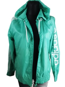 Kurtka wiatrówka Adidas Neo Label rozmiar 36 z kapturem 
