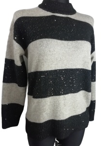 Sweter damski w paski Peacocks rozmiar 36