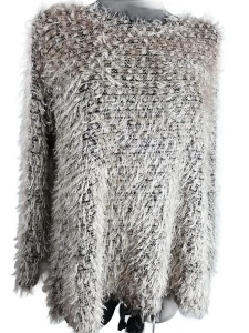 Sweter damski moherowy rozmiar 42 wiskoza 