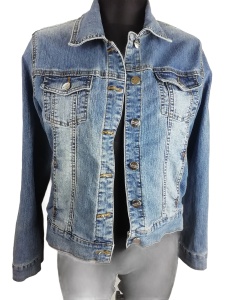 Kurtka katana jeans damska Miaoni rozmiar 38