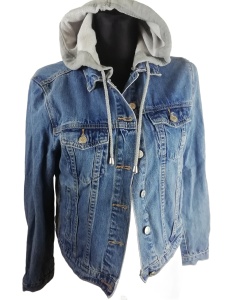 Kurtka katana jeans damska Denim Co rozmiar 38 z kapturem 