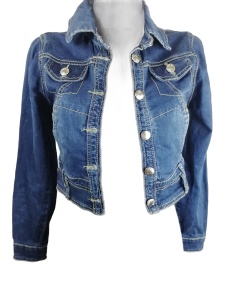 Kurtka katana jeans damska rozmiar 38