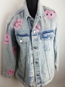 Kurtka katana jeans damska Smiley Worlds rozmiar 36-38 