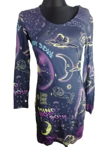 Sukienka we wzory Desigual rozmiar 38