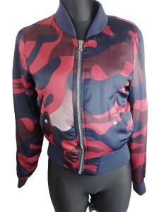 Kurtka bomberka moro damska Drole de Copine Paris r. 36