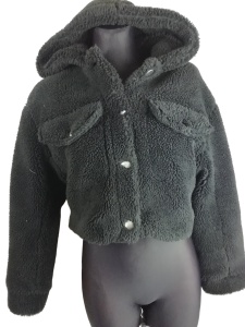 Kurtka damska misiowa Pull & Bear rozmiar 36 z kapturem 