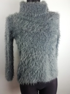Sweter moherowy damski golf rozmiar 38-40 