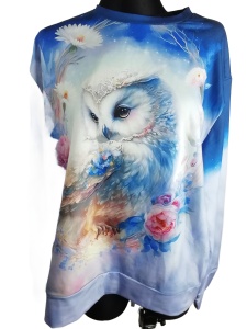 Suoer bluza z sową rozmiar 42