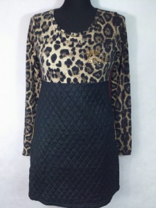 Sukienka w panterkę